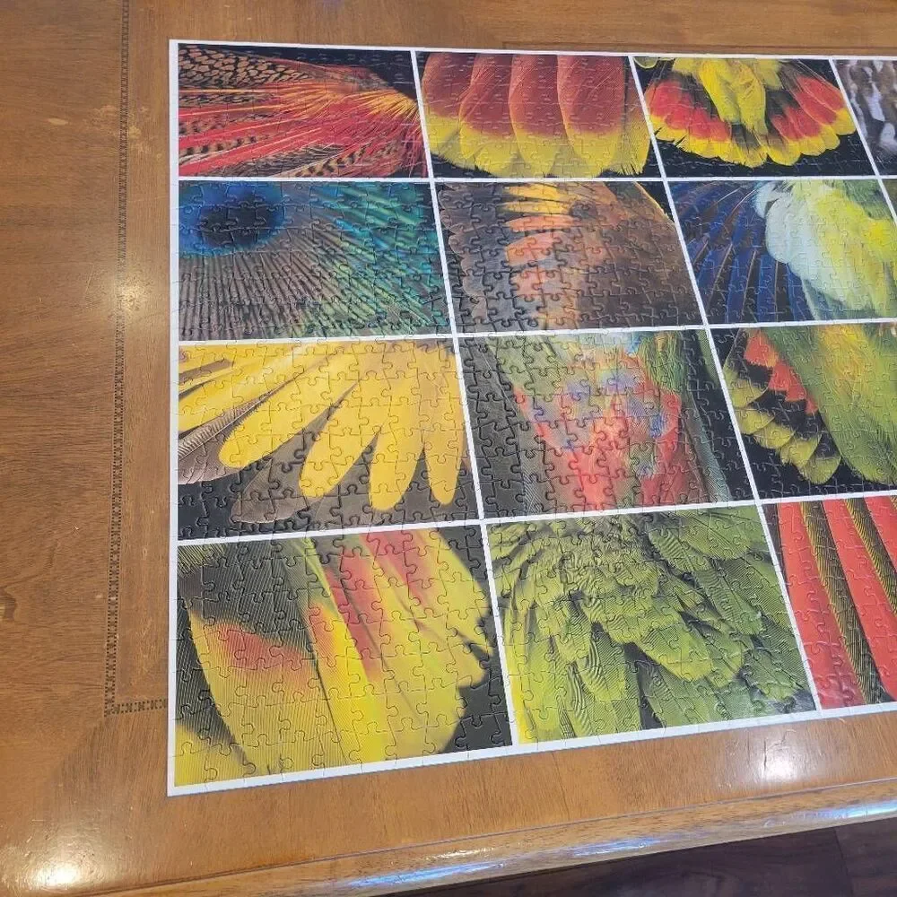 Buffalo Games National Geographic Photoark Feathered Fantasies 1000 pc Jigsaw Pu